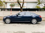 Mercedes Benz C250 sx cuối 2016 màu xanh Cavansite, nội thất kem sang trọng, loa Bumester, cốp điện, nước hoa