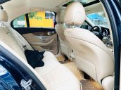 Mercedes Benz C250 sx cuối 2016 màu xanh Cavansite, nội thất kem sang trọng, loa Bumester, cốp điện, nước hoa