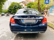 Mercedes Benz C250 sx cuối 2016 màu xanh Cavansite, nội thất kem sang trọng, loa Bumester, cốp điện, nước hoa