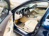 Mercedes Benz C250 sx cuối 2016 màu xanh Cavansite, nội thất kem sang trọng, loa Bumester, cốp điện, nước hoa