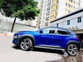 Bán ô tô Hyundai Kona 1.6 Turbo sản xuất năm 2020, màu xanh lam, giá chỉ 731 triệu