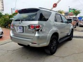 Cần bán lại xe Toyota Fortuner 2.7V đời 2016, màu bạc 