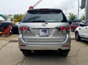 Cần bán lại xe Toyota Fortuner 2.7V đời 2016, màu bạc 