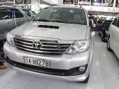 Cần bán Toyota Fortuner G năm sản xuất 2015, màu bạc còn mới