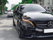 Quốc Duy Auto - Bán xe Mercedes C300 AMG đen/nâu 2019 siêu đẹp - trả trước 550 triệu nhận xe