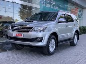 Bán lại xe Toyota Fortuner đời 2014, màu bạc, máy êm ru