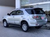 Bán lại xe Toyota Fortuner đời 2014, màu bạc, máy êm ru