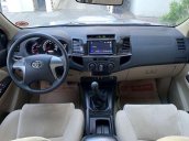 Bán lại xe Toyota Fortuner đời 2014, màu bạc, máy êm ru