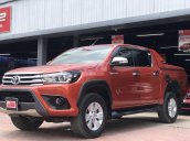 Bán Toyota Hilux 2.8G 4x4 AT sản xuất năm 2017, màu đỏ, nhập khẩu, giá 720tr