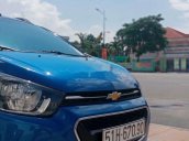 Bán Chevrolet Spark LT đời 2018, màu xanh lam, nhập khẩu, bản đủ