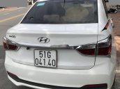 Chính chủ bán ô tô Hyundai Grand i10 1.2 MT sản xuất năm 2018, màu trắng