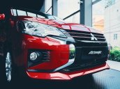 Bán xe Mitsubishi Attrage AT CVT sản xuất 2020, nhập khẩu nguyên chiếc, giá thấp, giao nhanh