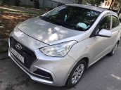 Bán Hyundai Grand i10 năm sản xuất 2017, màu bạc  