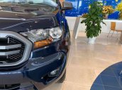 Bán Ford Ranger 2020, màu xanh lam, nhập khẩu nguyên chiếc, nhiều ưu đãi