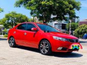 Cần bán xe Kia Cerato năm sản xuất 2010, màu đỏ, nhập khẩu nguyên chiếc 