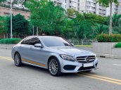 Quốc Duy Auto - Bán Mercedes C300 AMG bạc/đen 2019 - trả trước 550 triệu nhận xe