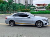 Quốc Duy Auto - Bán Mercedes C300 AMG bạc/đen 2019 - trả trước 550 triệu nhận xe