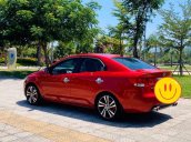 Cần bán xe Kia Cerato năm sản xuất 2010, màu đỏ, nhập khẩu nguyên chiếc 