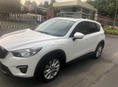 Bán xe Mazda CX 5 2.0AT đời 2015, màu trắng, máy êm ru