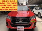 Bán Toyota Hilux 2019, màu đỏ, nhập khẩu, số tự động, giá tốt