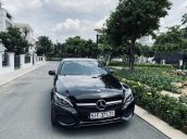 Mercedes C200 sx 2015, đk 2016, màu đen, nội thất kem