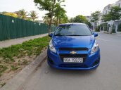 Xe Chevrolet Spark đời 2017, màu xanh lam còn mới, giá chỉ 205 triệu đồng