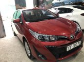 Cần bán xe Toyota Vios sản xuất 2018, màu đỏ còn mới