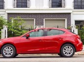 Xe Mazda 3 đời 2017, màu đỏ còn mới, giá tốt