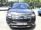 Bán Ford Explorer 2.3L Ecoboost ĐK 4/2020, 2.000 km, xe bán và bảo hành Ford