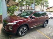 Xe Hyundai Santa Fe sx 2019, màu đỏ chính chủ giá 1 tỷ 199 triệu đồng