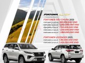 Toyota Fortuner 2.4 số sàn, màu bạc - mua trả góp với 250tr - khuyến mãi giảm giá tiền mặt - Tặng phụ kiện