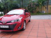 Toyota Vios sản xuất năm 2019, còn mới zin, xe màu đỏ cực đẹp, giá siêu mềm