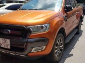 Bán ô tô Ford Ranger Wildtrak 3.2L 4x4 AT đời 2017, màu nâu, nhập khẩu nguyên chiếc còn mới 