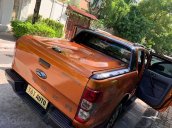 Bán Ford Ranger Wildtrak 3.2L 4x4 AT sản xuất 2015, màu vàng đồng, nhập khẩu