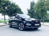 Bán Hyundai Santa Fe đời 2019, màu đen  