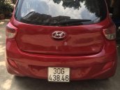 Cần bán Hyundai Grand i10 2015, màu đỏ, nhập khẩu nguyên chiếc 