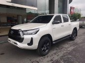 Bán ô tô Toyota Hilux 2.4AT sản xuất 2020, màu trắng, nhập khẩu nguyên chiếc giá cạnh tranh