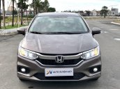 Bán Honda City TOP 1.5AT 2019, màu nâu còn mới, giá 526tr