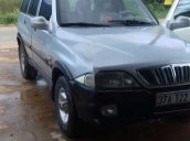 Bán Ssangyong Musso đời 2002, màu bạc