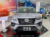 Fortuner 2021 máy dầu, số tự động, xe đủ màu giao ngay, có hỗ trợ trả góp, chuẩn bị 216tr + chi phí đăng ký là lấy xe