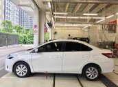 Thanh lý xe Toyota Vios 1.5G 2017, màu trắng xe đi được 42.000km - Xe chất giá tốt