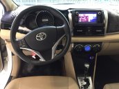 Thanh lý xe Toyota Vios 1.5G 2017, màu trắng xe đi được 42.000km - Xe chất giá tốt