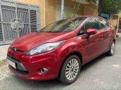 Cần bán xe Ford Fiesta 1.6AT model 2012, bản full màu đỏ