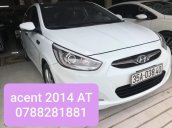 Hyundai Accent năm 2014, xe nhập, xe màu trắng, đi mướt