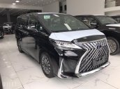 VietAuto Luxury giao ngay Lexus LM300H 2021 màu đen và trắng