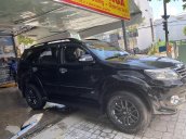 Bán Toyota Fortuner 2.7V sản xuất 2015, màu đen, số tự động, giá 750tr