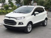 Bán gấp chiếc xe Ford Ecosport màu trắng đời 2016, xe một đời chủ, ưu đãi giá mềm