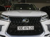 Bán nhanh chiếc Lexus LX570 màu trắng, đời 2016, xe siêu lướt, giá ưu đãi