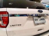 Bán xe Ford Explorer sản xuất năm 2019, màu trắng, nhập khẩu nguyên chiếc