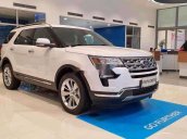 Bán xe Ford Explorer sản xuất năm 2019, màu trắng, nhập khẩu nguyên chiếc